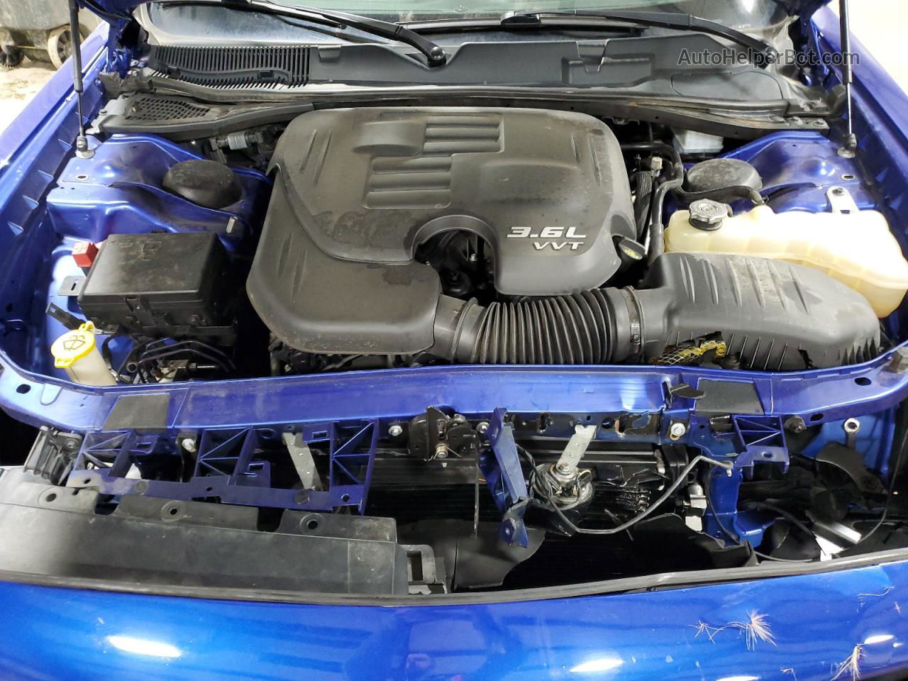 2018 Dodge Challenger Gt Blue vin: 2C3CDZGG6JH178957
