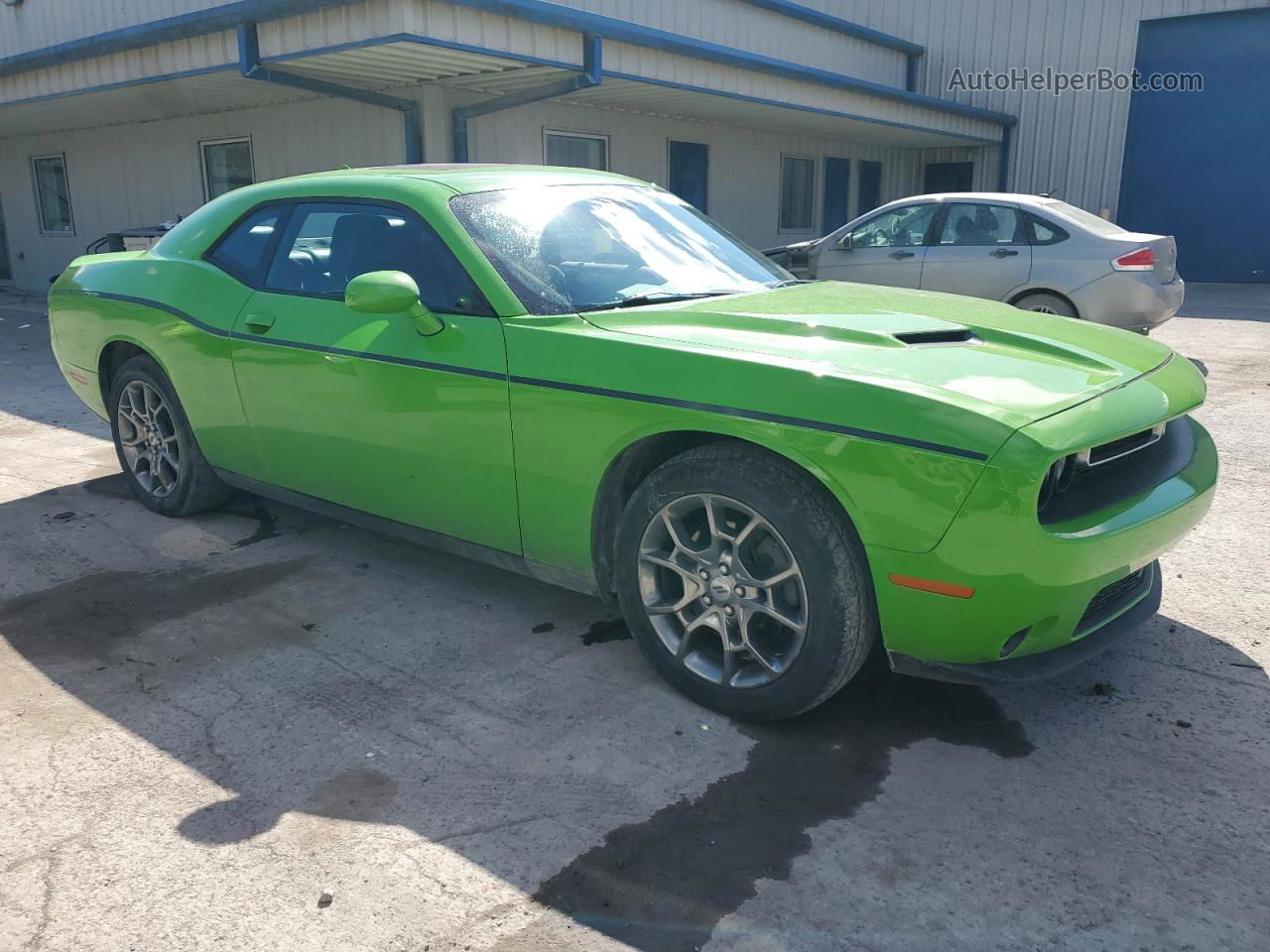 2017 Dodge Challenger Gt Green vin: 2C3CDZGG7HH580903