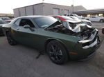 2022 Dodge Challenger Sxt Green vin: 2C3CDZGG7NH188810