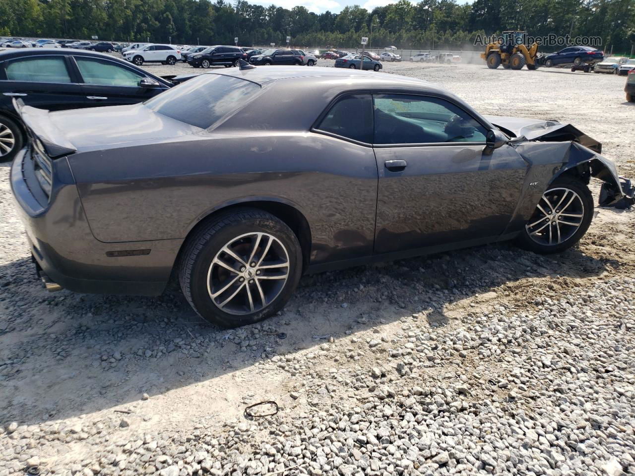 2018 Dodge Challenger Gt Серый vin: 2C3CDZGG8JH184548