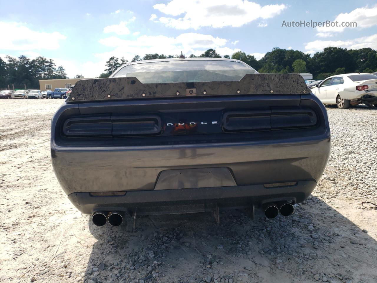 2018 Dodge Challenger Gt Gray vin: 2C3CDZGG8JH184548