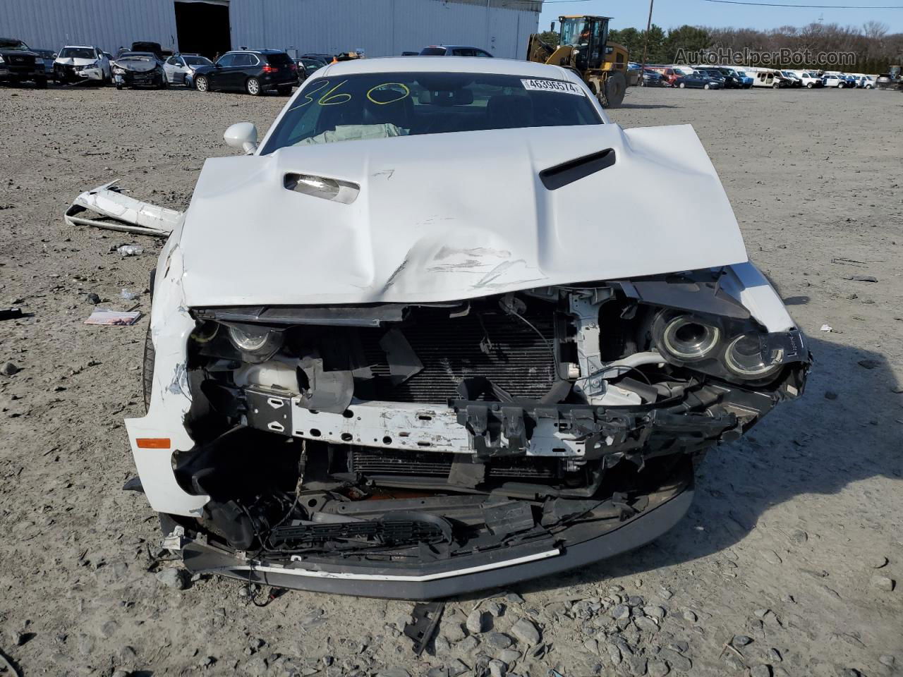 2018 Dodge Challenger Gt White vin: 2C3CDZGG8JH322895