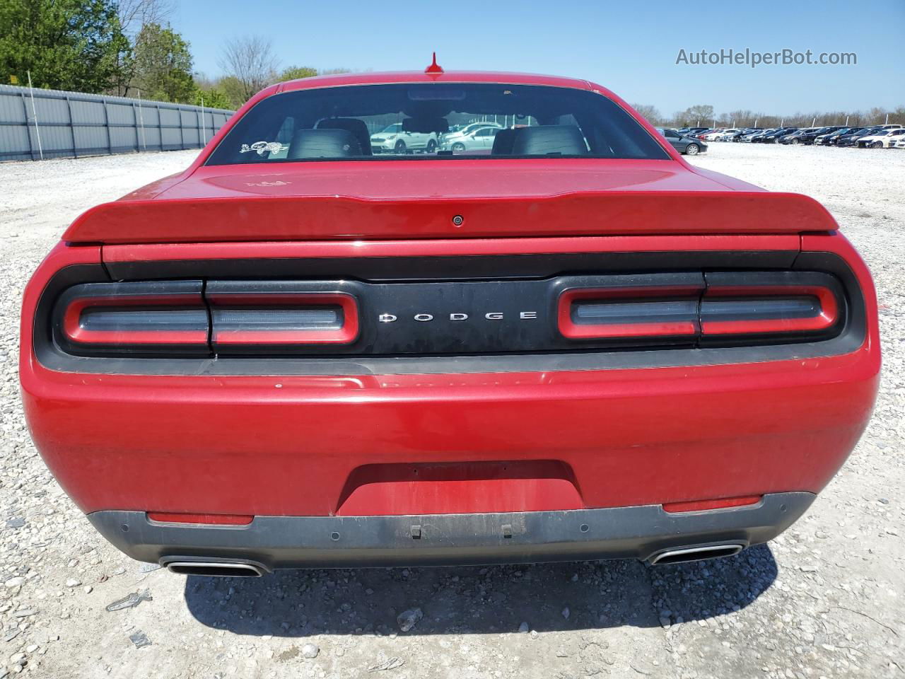 2017 Dodge Challenger Gt Red vin: 2C3CDZGG9HH543089