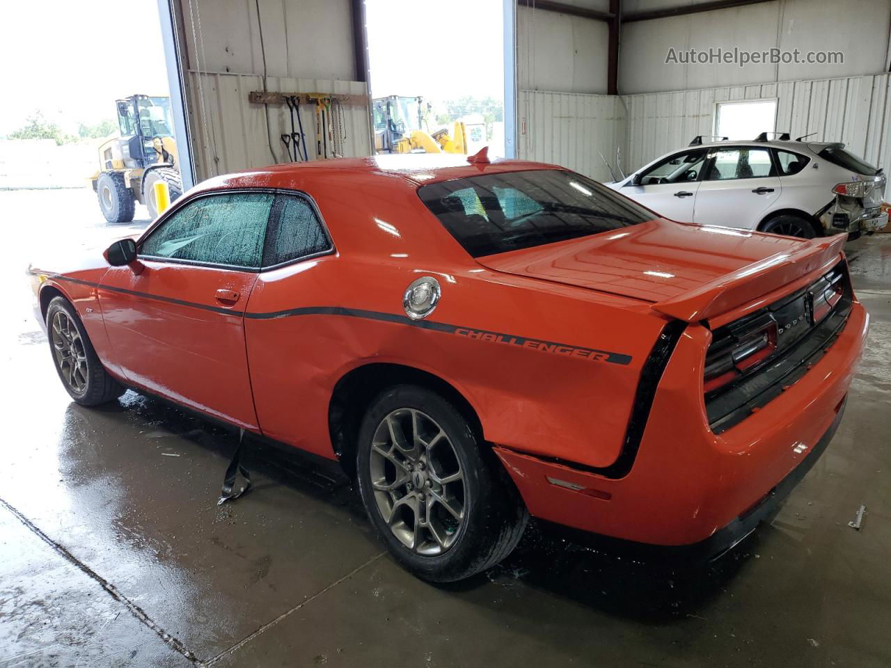 2017 Dodge Challenger Gt Orange vin: 2C3CDZGG9HH560698