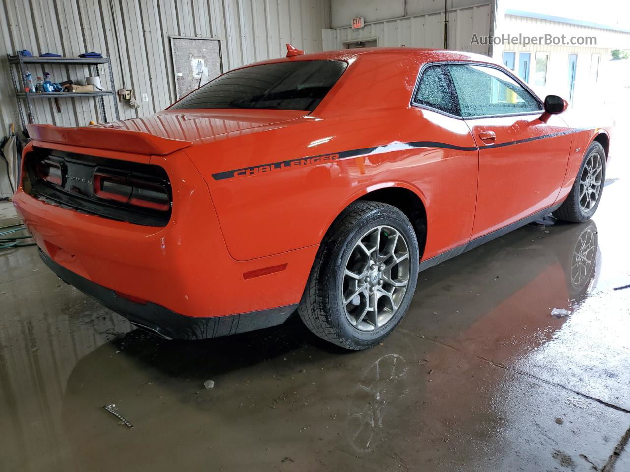 2017 Dodge Challenger Gt Orange vin: 2C3CDZGG9HH560698