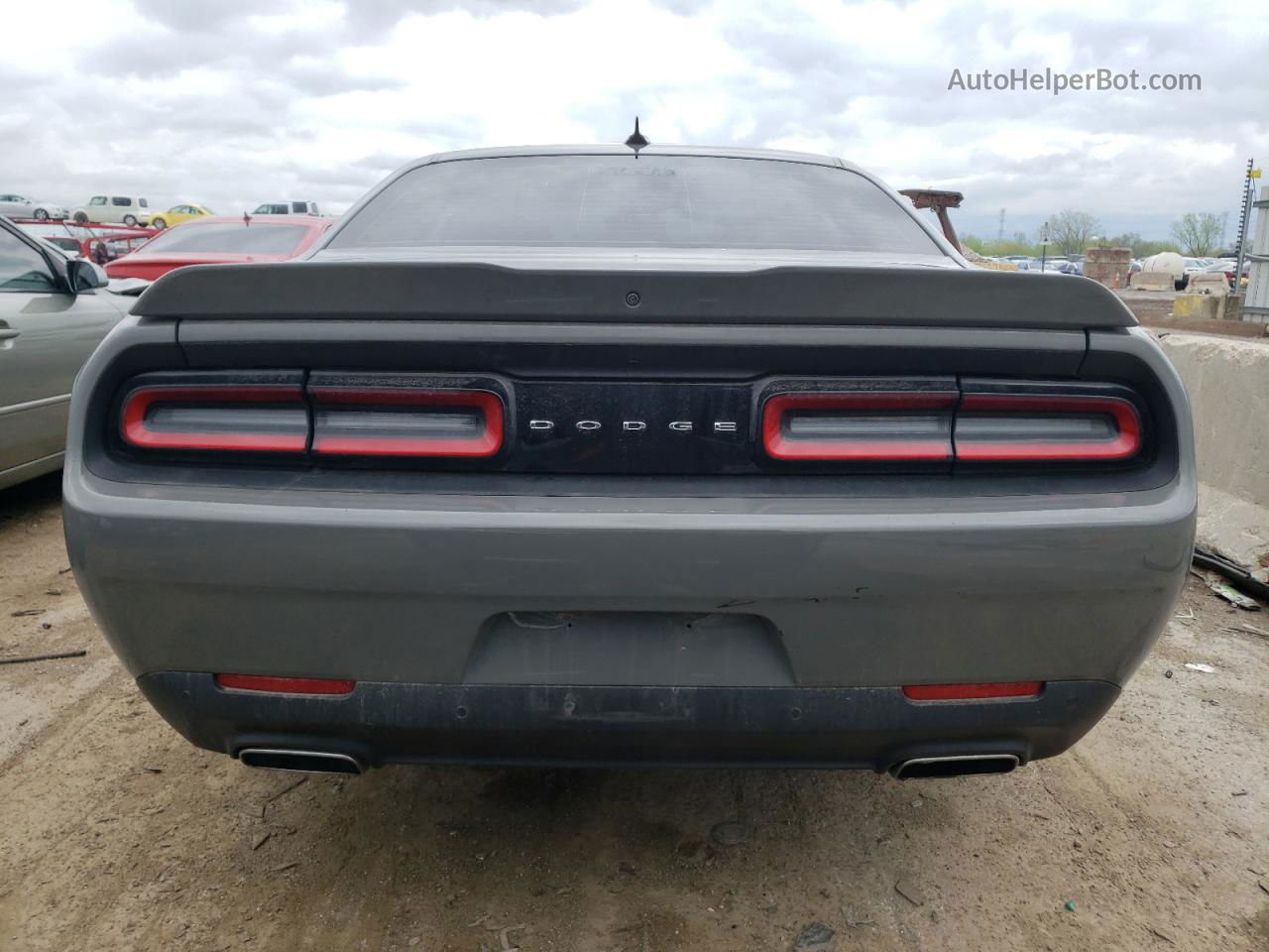 2017 Dodge Challenger Gt Gray vin: 2C3CDZGGXHH574481