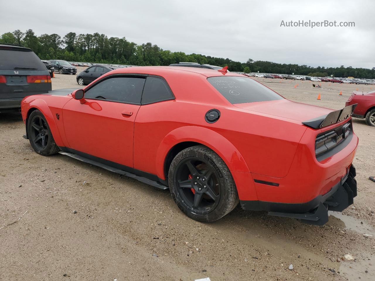 2018 Dodge Challenger Srt Demon Red vin: 2C3CDZH94JH100130