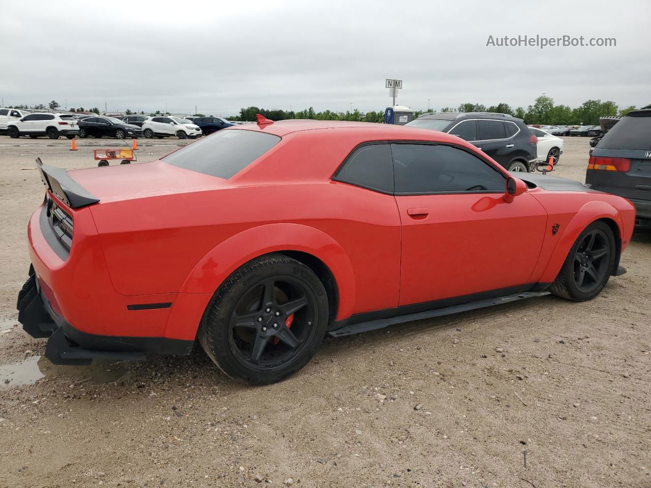 2018 Dodge Challenger Srt Demon Red vin: 2C3CDZH94JH100130