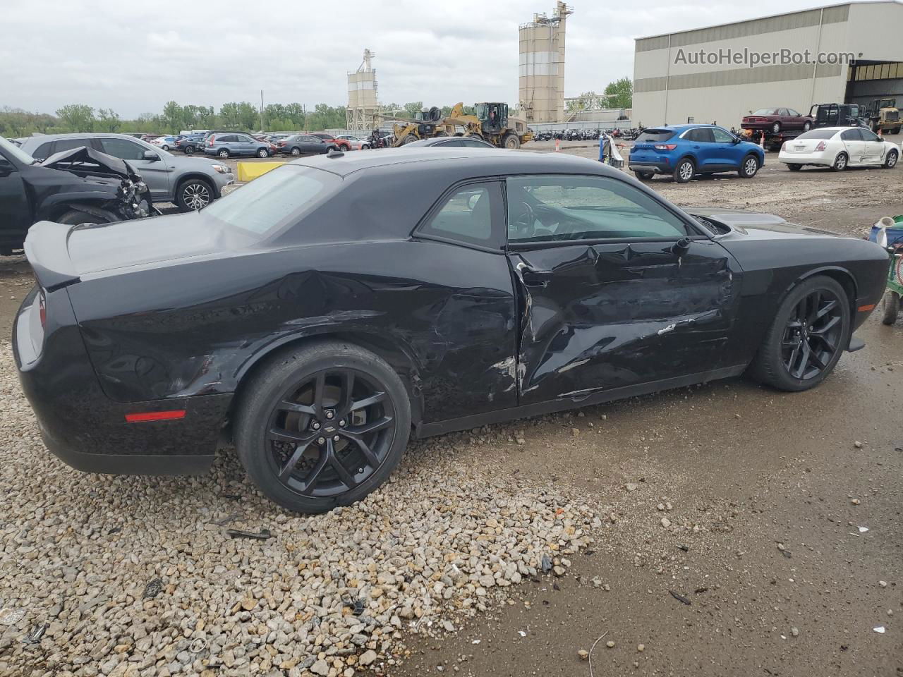 2022 Dodge Challenger Gt Black vin: 2C3CDZJG1NH175172