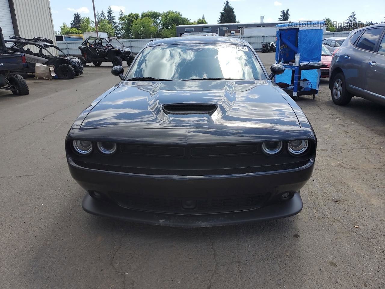 2022 Dodge Challenger Gt Black vin: 2C3CDZJG1NH175303