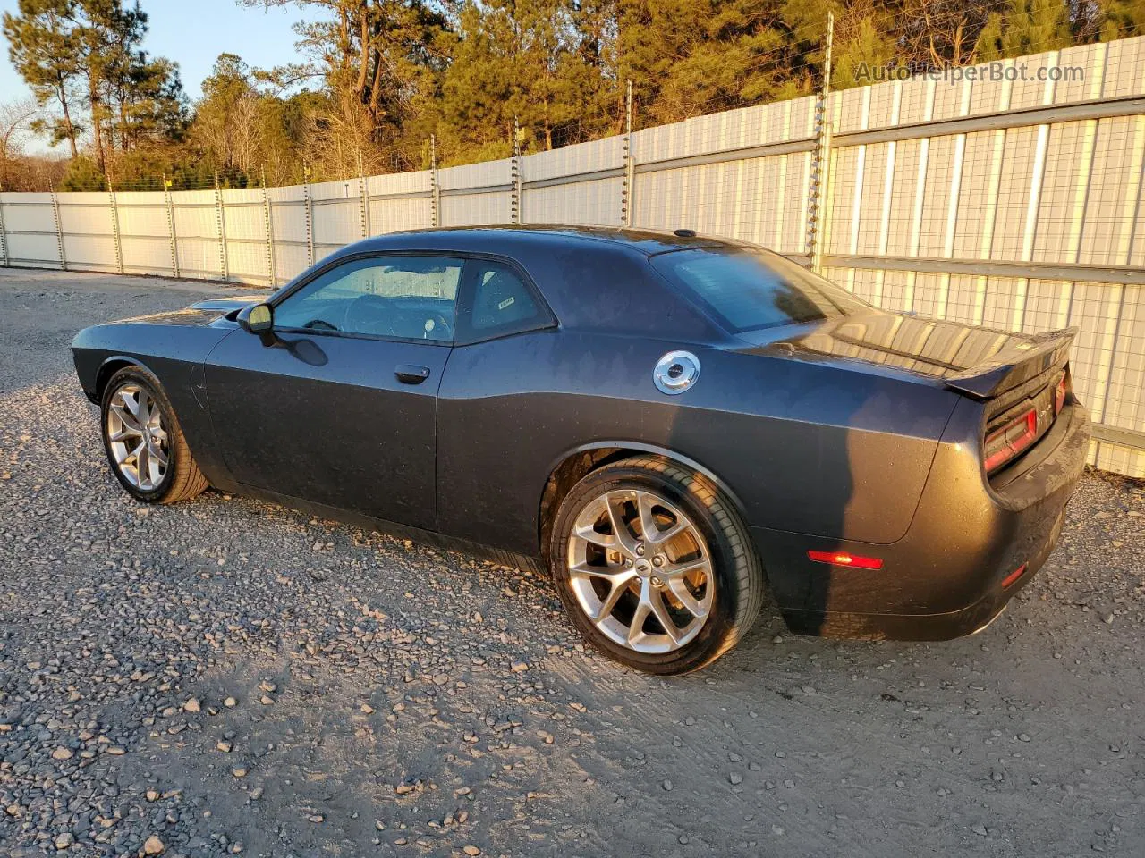 2022 Dodge Challenger Gt Charcoal vin: 2C3CDZJG2NH254415