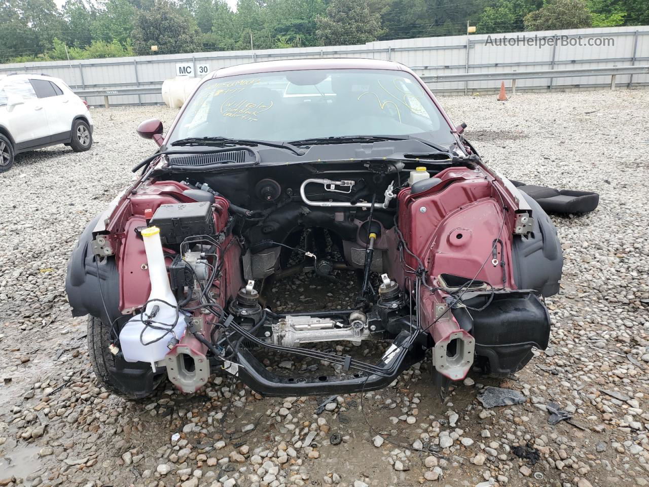 2022 Dodge Challenger Gt Burgundy vin: 2C3CDZJG3NH128497