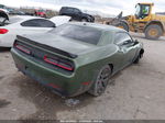 2022 Dodge Challenger Gt Green vin: 2C3CDZJG3NH215137