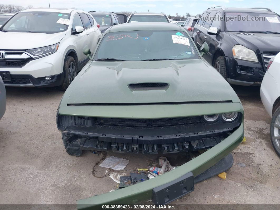 2022 Dodge Challenger Gt Green vin: 2C3CDZJG3NH215137