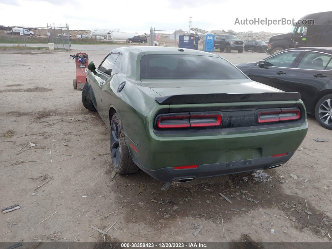 2022 Dodge Challenger Gt Green vin: 2C3CDZJG3NH215137