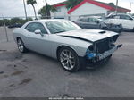 2022 Dodge Challenger Gt Silver vin: 2C3CDZJG3NH249787