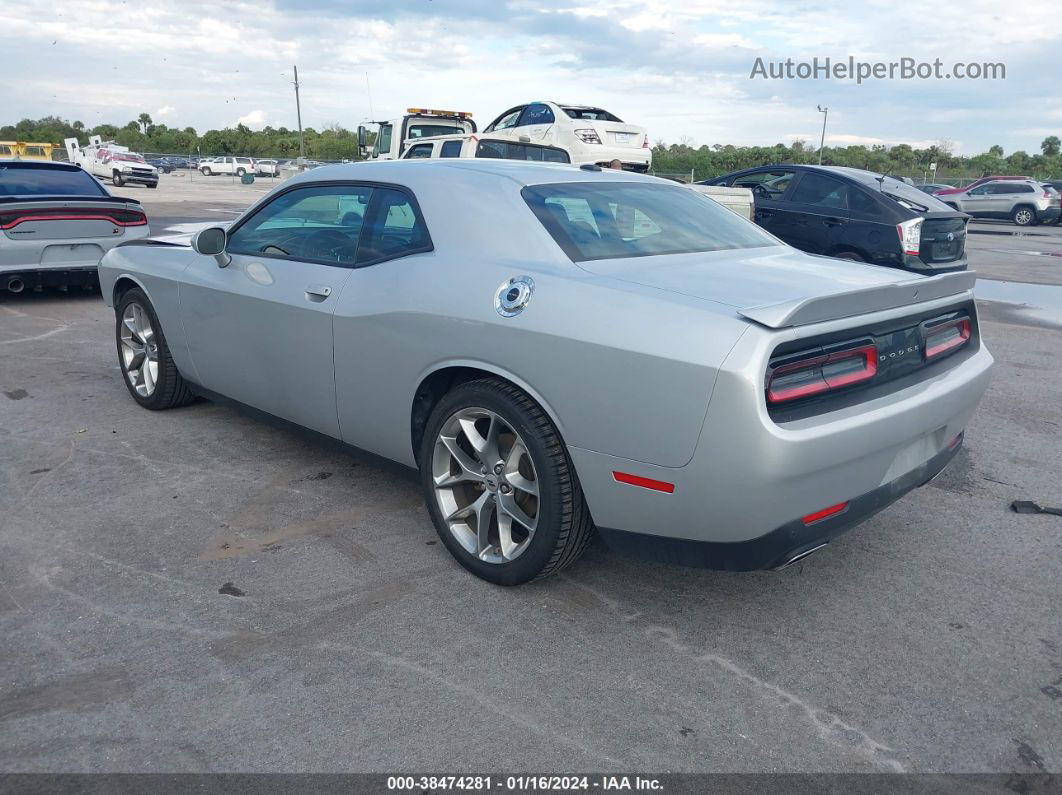 2022 Dodge Challenger Gt Silver vin: 2C3CDZJG3NH249787