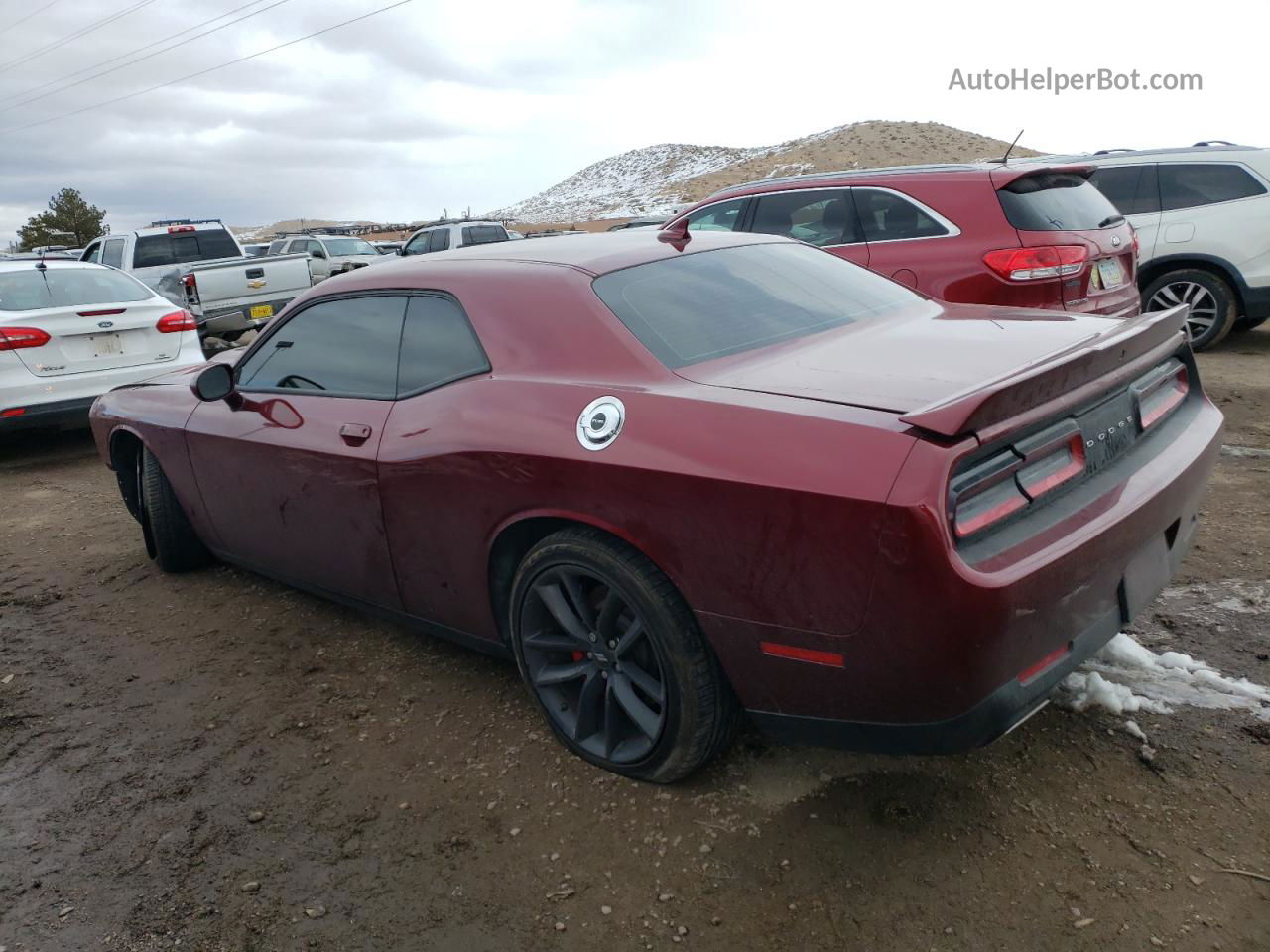 2022 Dodge Challenger Gt Red vin: 2C3CDZJG4NH122336