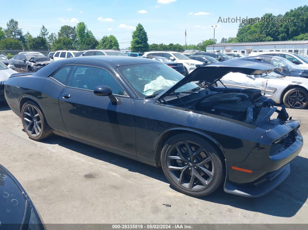 2022 Dodge Challenger Gt Black vin: 2C3CDZJG4NH156082