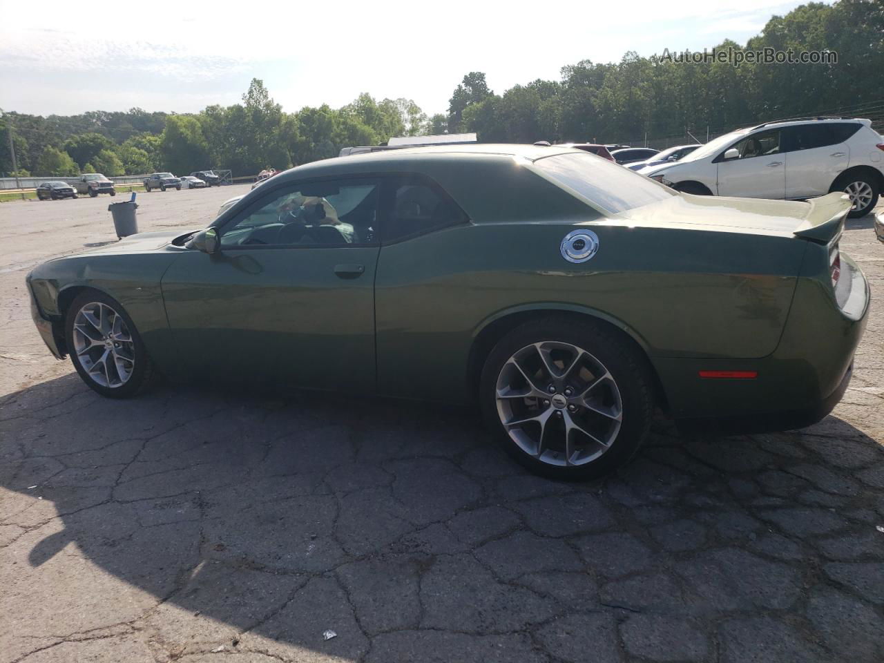 2022 Dodge Challenger Gt Green vin: 2C3CDZJG4NH175120