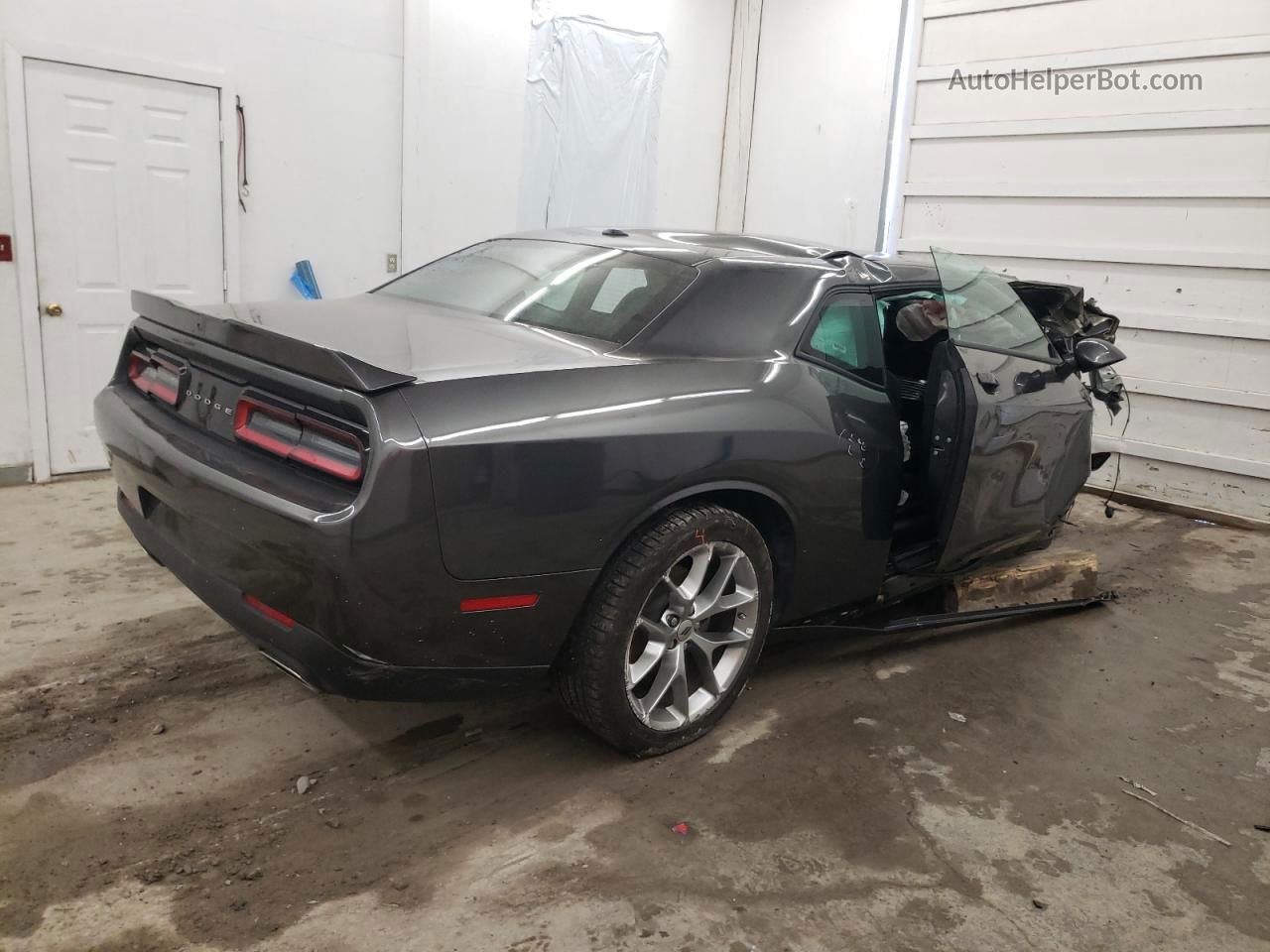 2022 Dodge Challenger Gt Charcoal vin: 2C3CDZJG4NH247000