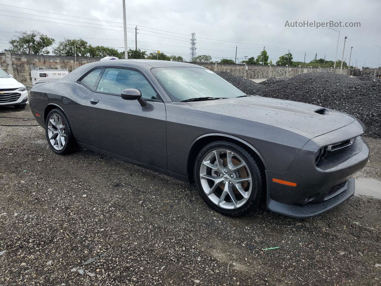 2023 Dodge Challenger Gt Gray vin: 2C3CDZJG4PH525803