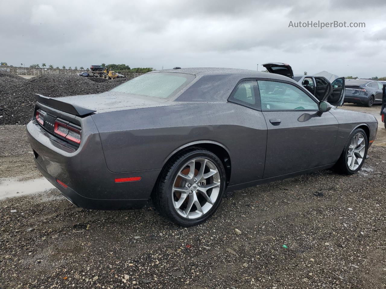 2023 Dodge Challenger Gt Gray vin: 2C3CDZJG4PH525803