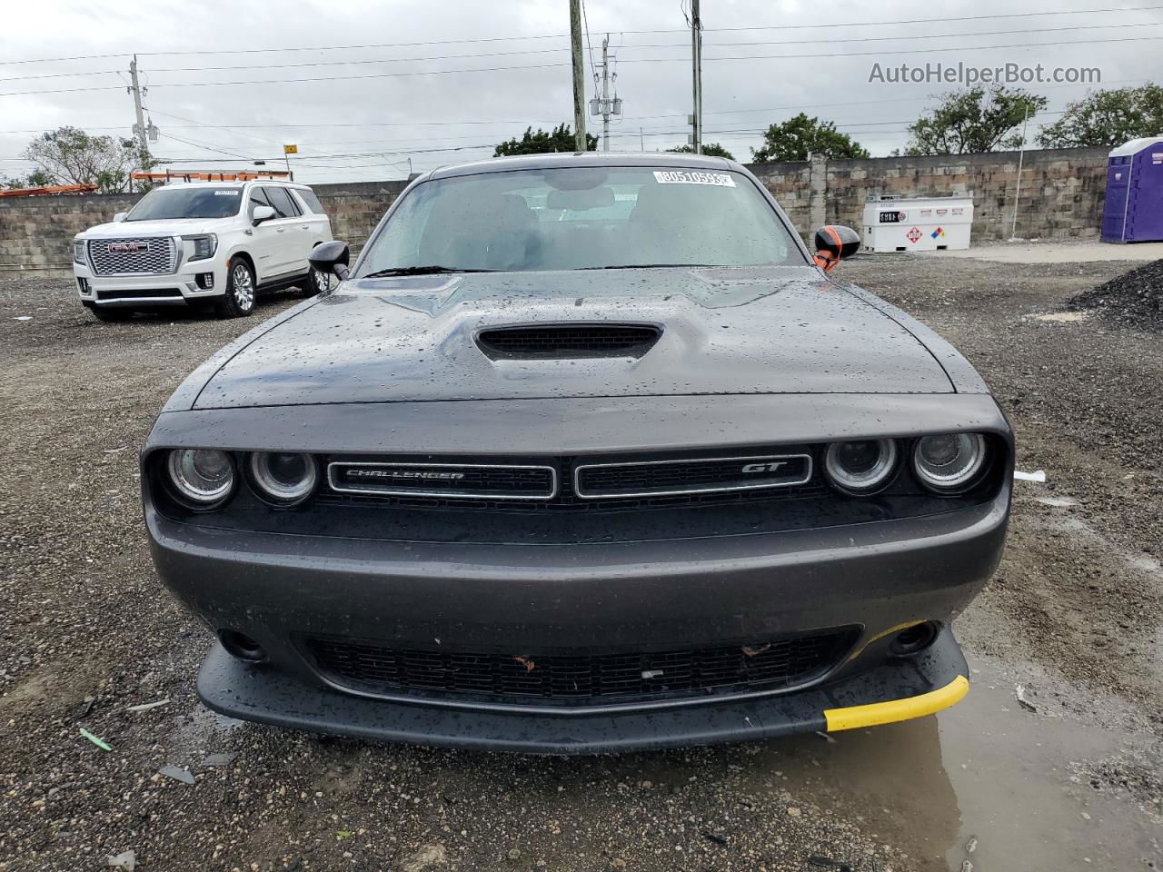 2023 Dodge Challenger Gt Gray vin: 2C3CDZJG4PH525803