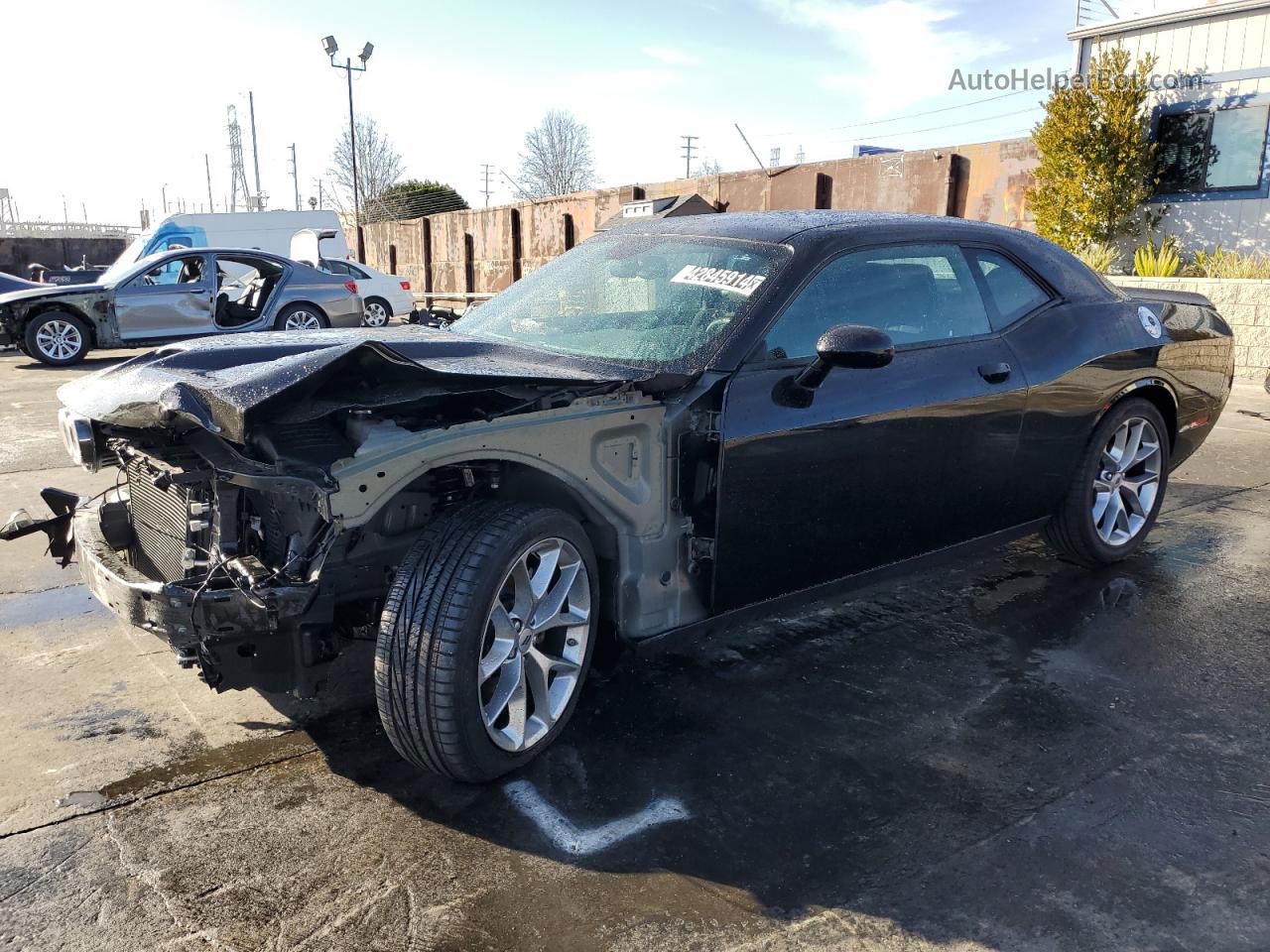 2023 Dodge Challenger Gt Black vin: 2C3CDZJG4PH582115