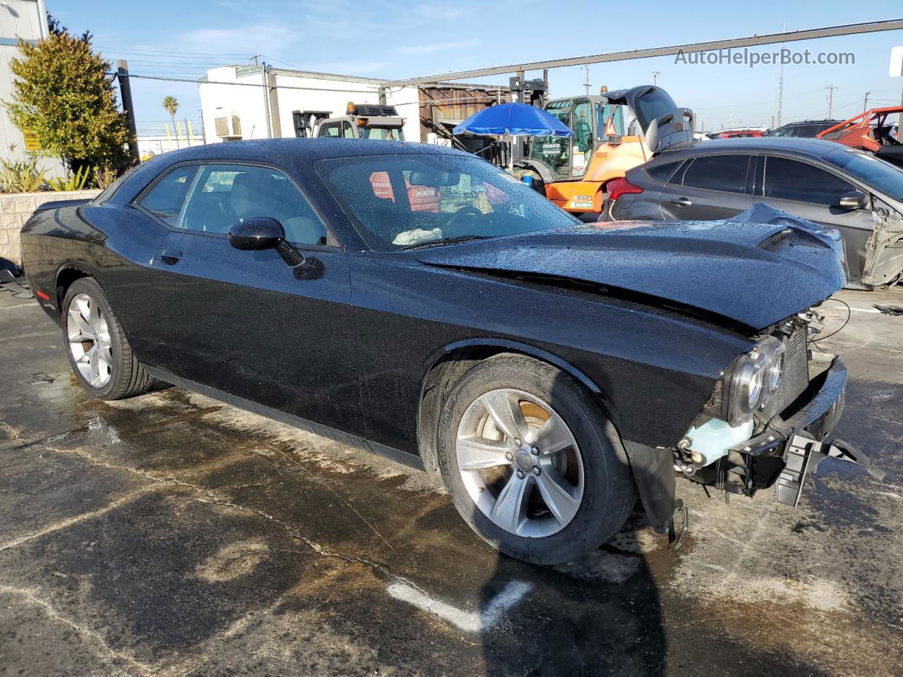 2023 Dodge Challenger Gt Black vin: 2C3CDZJG4PH582115