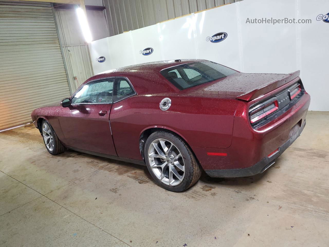 2022 Dodge Challenger Gt Red vin: 2C3CDZJG5NH155474