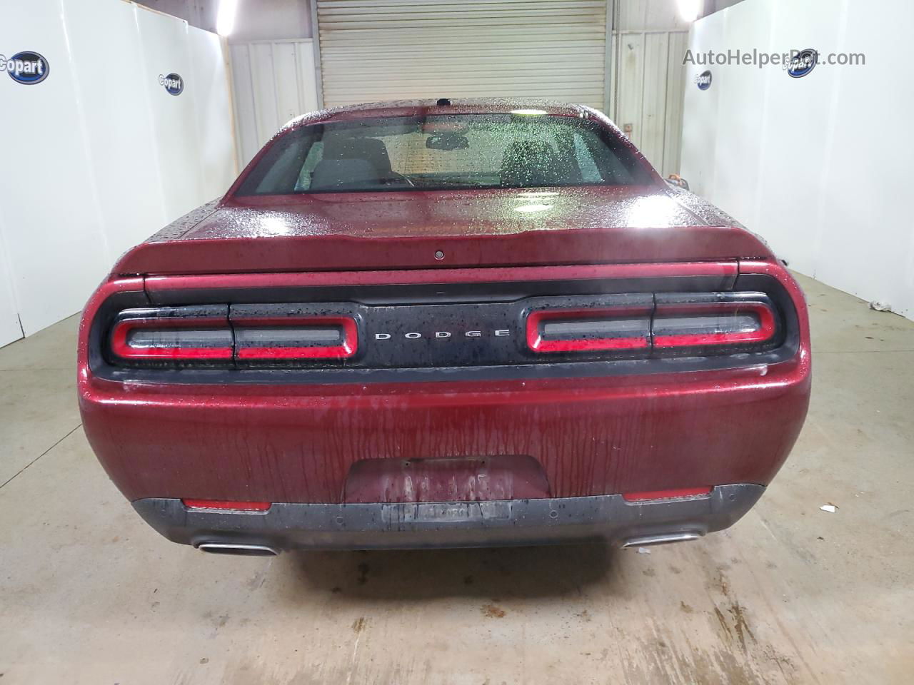 2022 Dodge Challenger Gt Red vin: 2C3CDZJG5NH155474