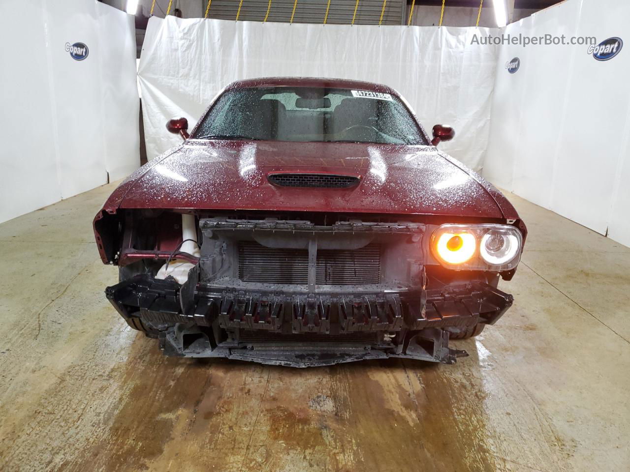 2022 Dodge Challenger Gt Red vin: 2C3CDZJG5NH155474