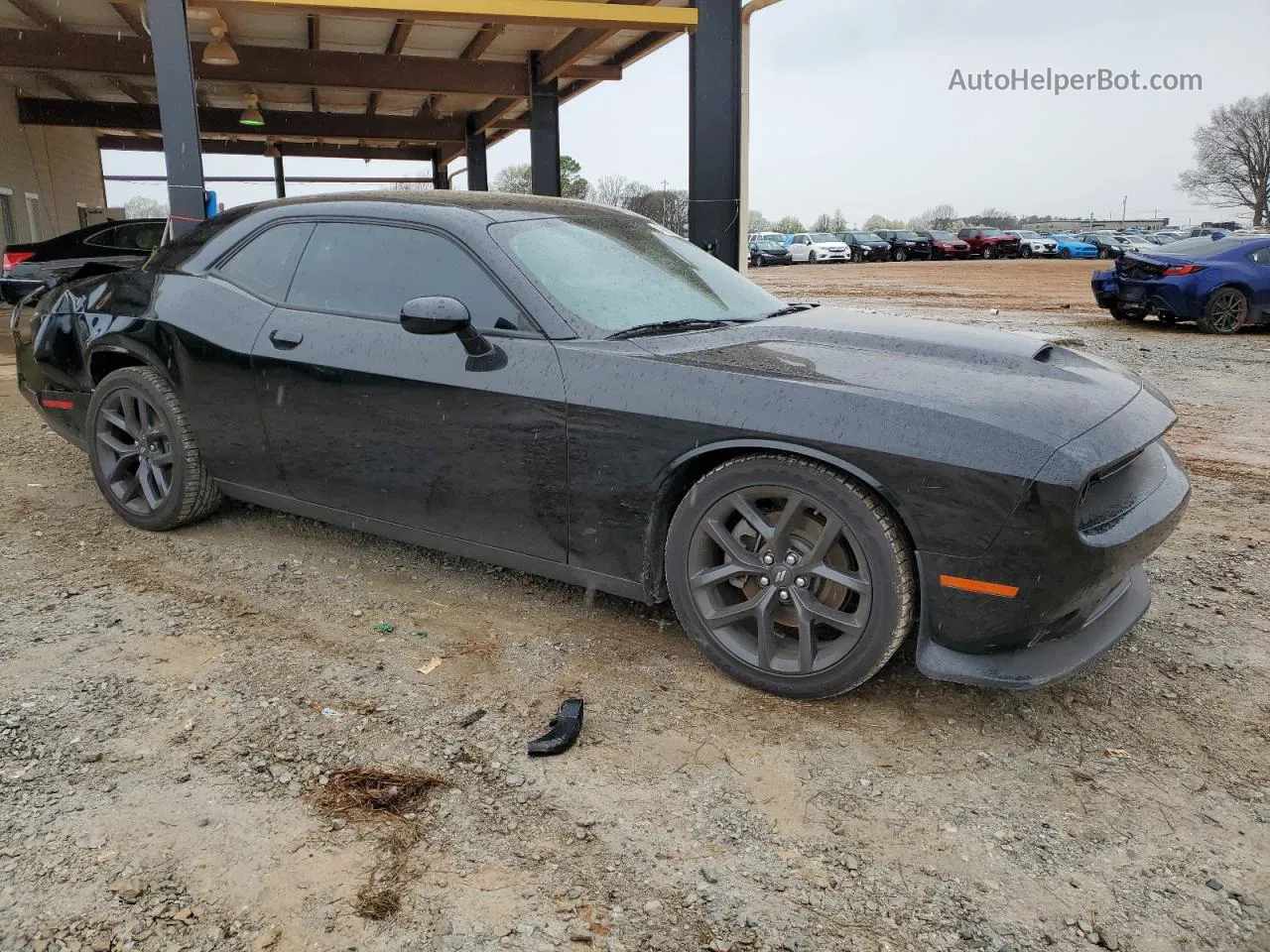 2022 Dodge Challenger Gt Black vin: 2C3CDZJG5NH181802