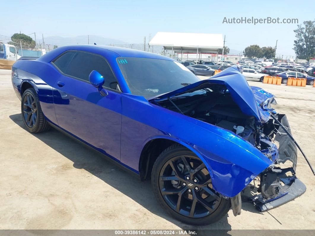 2022 Dodge Challenger Gt Blue vin: 2C3CDZJG5NH192220