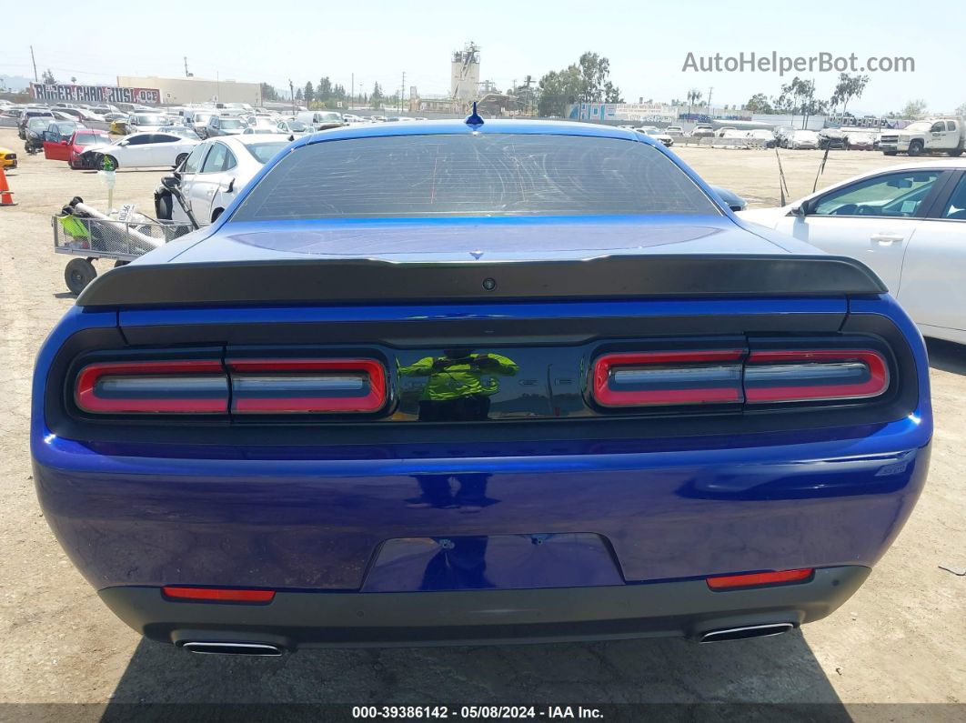 2022 Dodge Challenger Gt Blue vin: 2C3CDZJG5NH192220