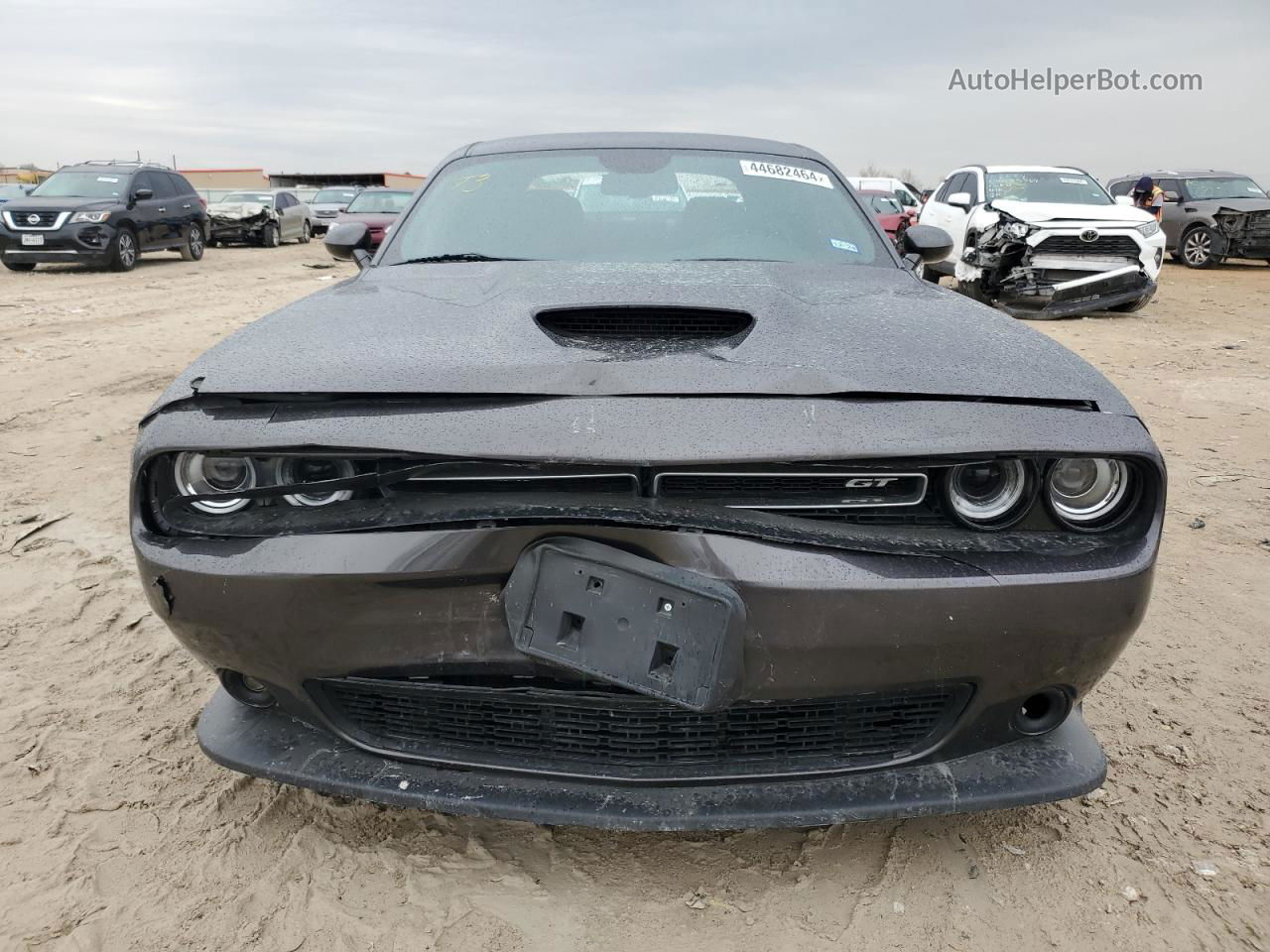 2022 Dodge Challenger Gt Gray vin: 2C3CDZJG5NH206567