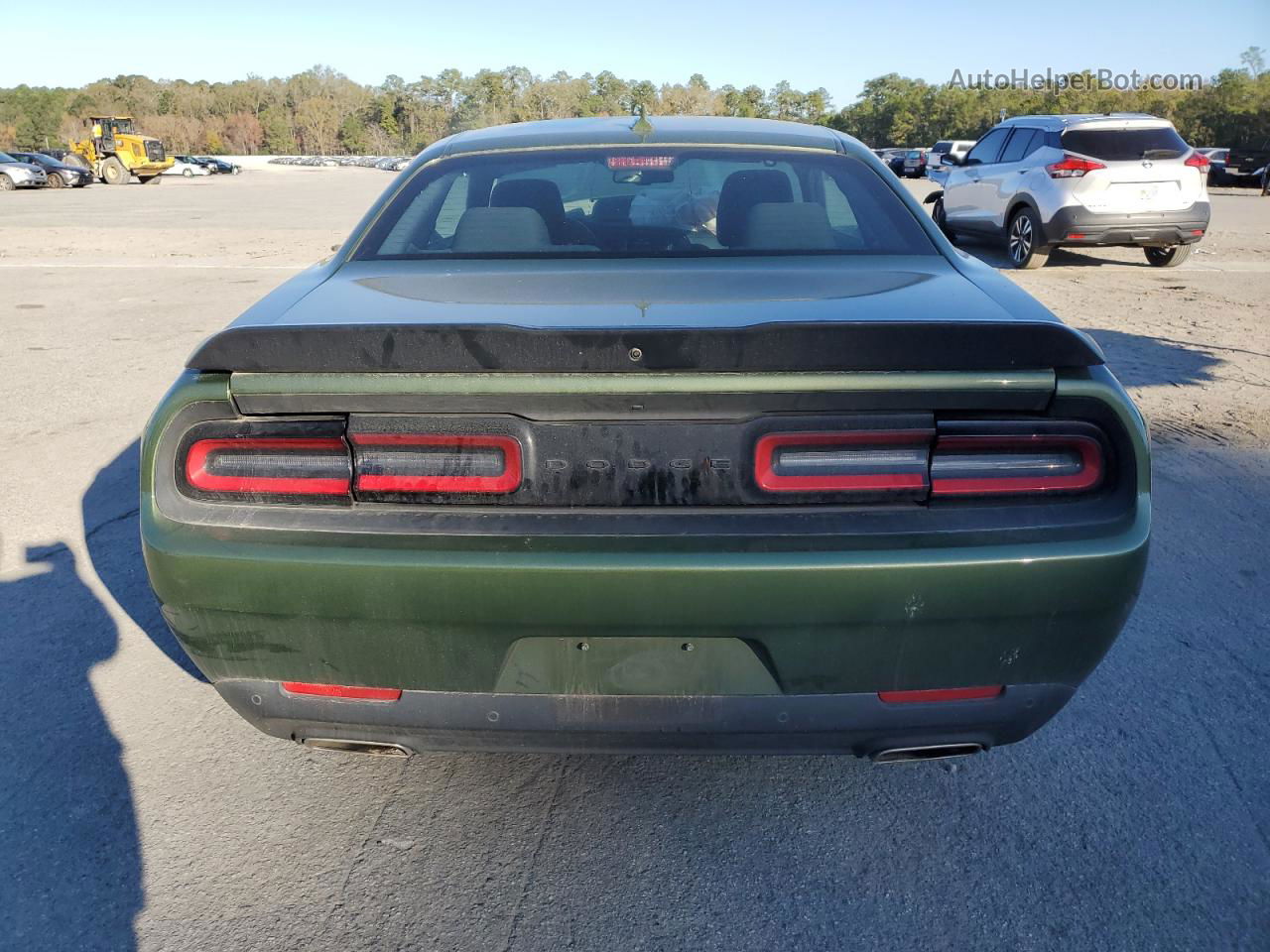 2022 Dodge Challenger Gt Green vin: 2C3CDZJG5NH218640