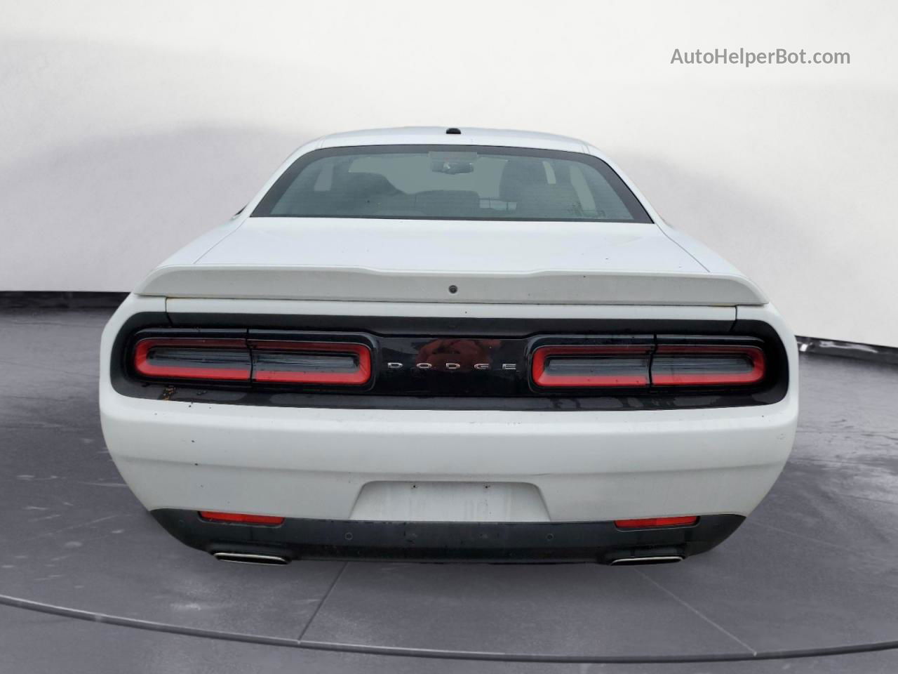 2022 Dodge Challenger Gt White vin: 2C3CDZJG5NH254392