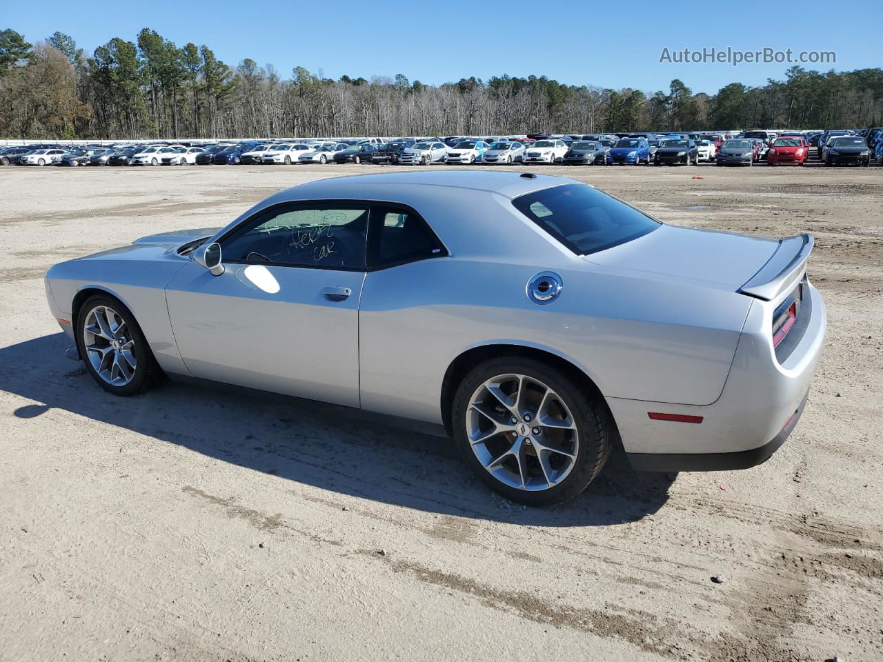 2022 Dodge Challenger Gt Silver vin: 2C3CDZJG5NH258376