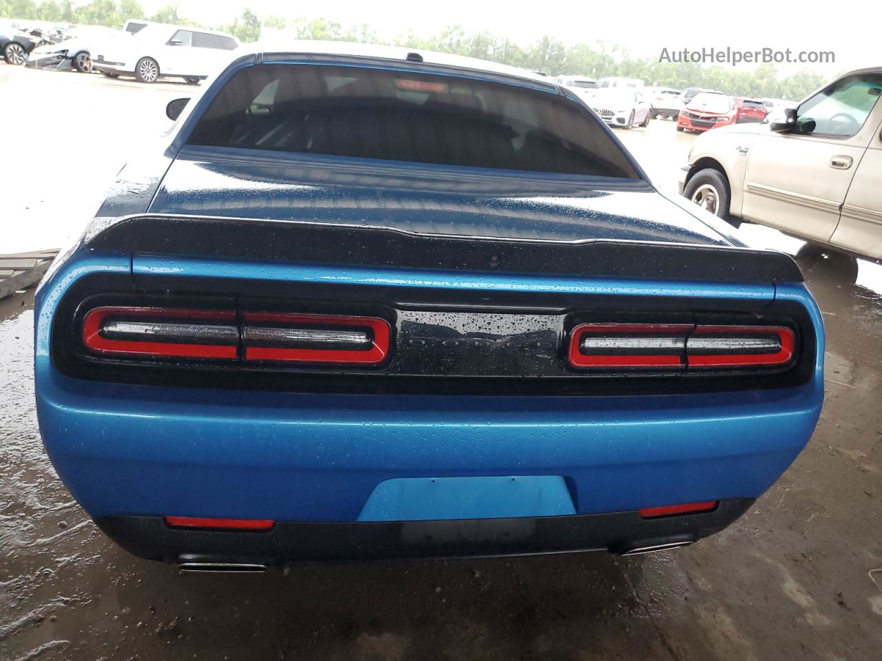 2023 Dodge Challenger Gt Синий vin: 2C3CDZJG5PH582009