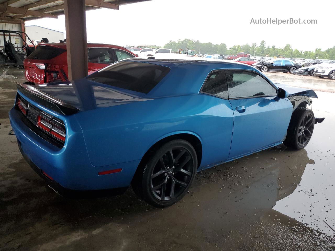 2023 Dodge Challenger Gt Blue vin: 2C3CDZJG5PH582009