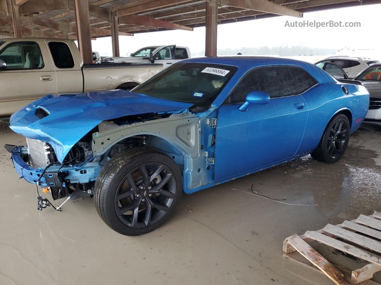 2023 Dodge Challenger Gt Blue vin: 2C3CDZJG5PH582009