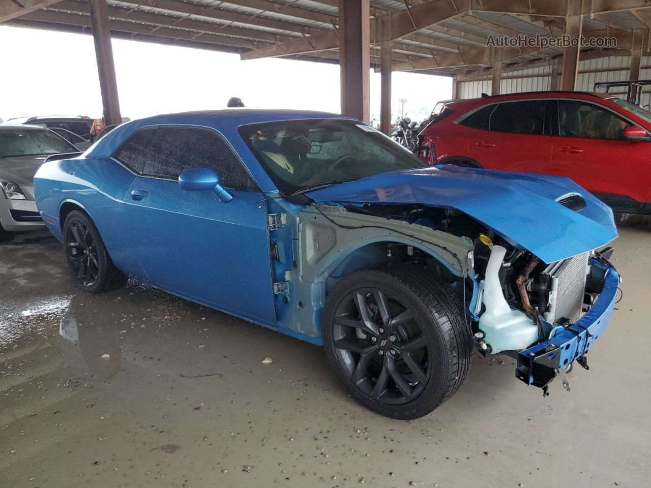 2023 Dodge Challenger Gt Blue vin: 2C3CDZJG5PH582009