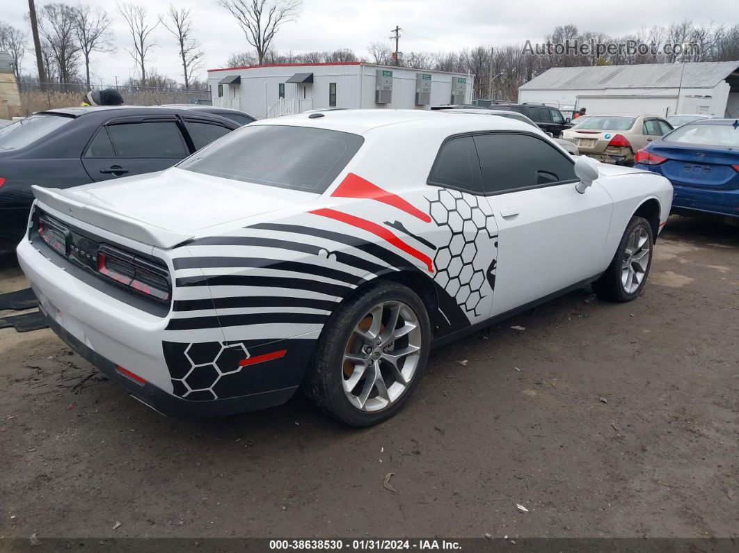 2022 Dodge Challenger Gt White vin: 2C3CDZJG6NH135962