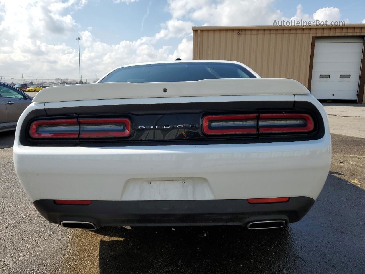 2022 Dodge Challenger Gt White vin: 2C3CDZJG6NH237519