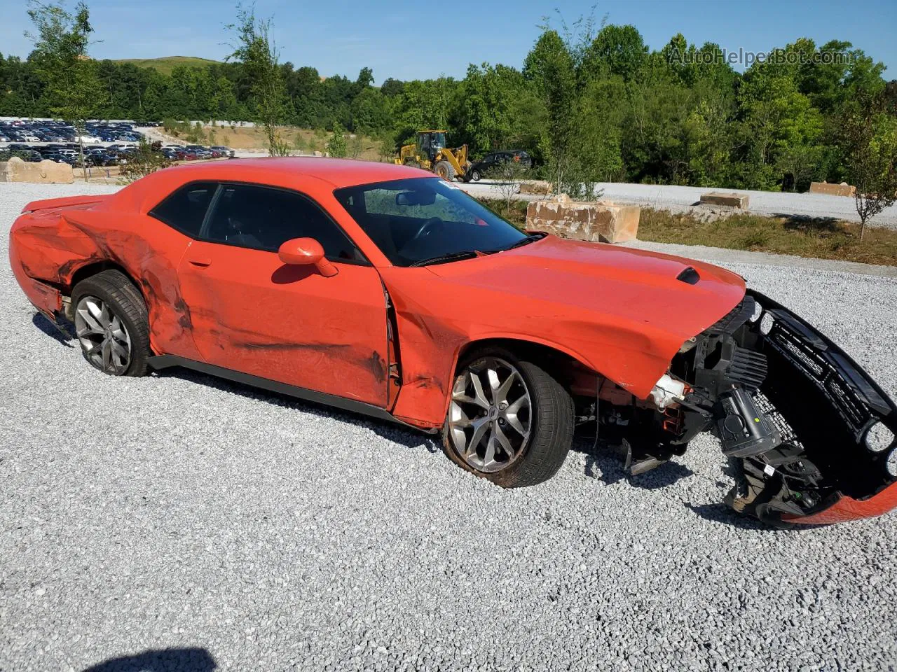 2022 Dodge Challenger Gt Orange vin: 2C3CDZJG6NH265871