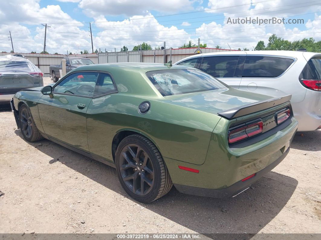 2022 Dodge Challenger Gt Зеленый vin: 2C3CDZJG7NH226836