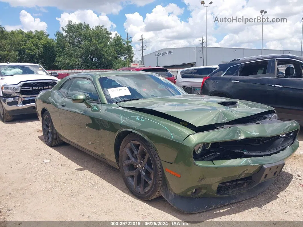 2022 Dodge Challenger Gt Green vin: 2C3CDZJG7NH226836