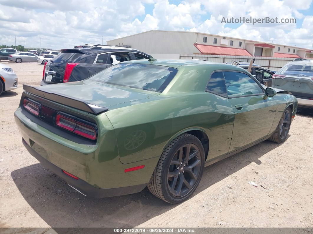 2022 Dodge Challenger Gt Зеленый vin: 2C3CDZJG7NH226836